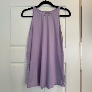 Two Zella Workout Tank Tops. Both Medium. Purple and Blue Tie Dye.